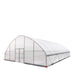 TMG Industrial 30’ x 40’ Tunnel Greenhouse Grow Tent w/6 Mil Clear EVA Plastic Film, Cold Frame, Hand Crank Roll-Up Sides, Peak Ceiling Roof, TMG-GH3040