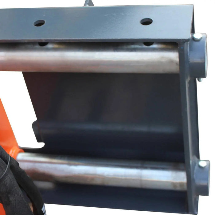 TMG Industrial 36” Skid Steer Side Shift Trencher, 22” Auger Discharge, Boom & Crumber Assembly, Earth Tungsten Teeth, TMG-SDT36S