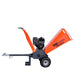 TMG Industrial 4-3/4” Wood Chipper Powered by 13.5 HP Briggs & Stratton Engine, ATV Tow-Behind, 12'' Reversible Blade, Dual Belt Drive, TMG-GWC5