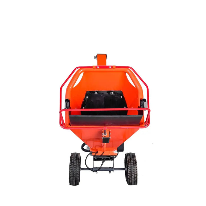 TMG Industrial 4" Wood Chipper Powered by 7 HP Kohler Command Pro Series Engine, 6'' Reversible Blades, Dual Belt Drive, TMG-GWC4