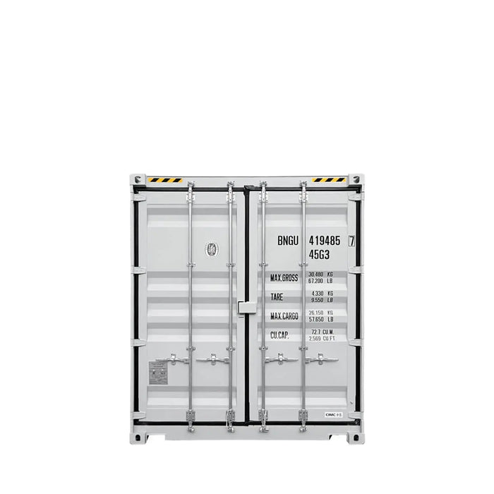 TMG Industrial 40' High Cube Shipping Container w/2 Side Open Doors , One Way Use, Security Lock Boxes, Ocean Sea Can Standards, TMG-SC45S