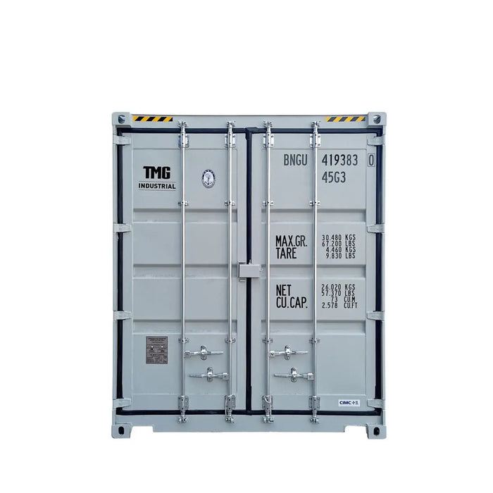 TMG Industrial 40' High Cube Side-Open Shipping Container, One Way Use, Security Lock Boxes, Ocean Sea Can Standards, TMG-SC40S