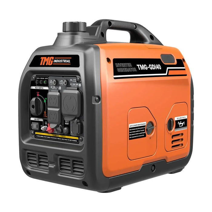 TMG Industrial 4000 Watt Digital Inverter Portable Generator, 3.5hrs 50% Load Run Time, CETL,ETL Certified For Canada/US, EPA Emissions Compliance, TMG-GDI40