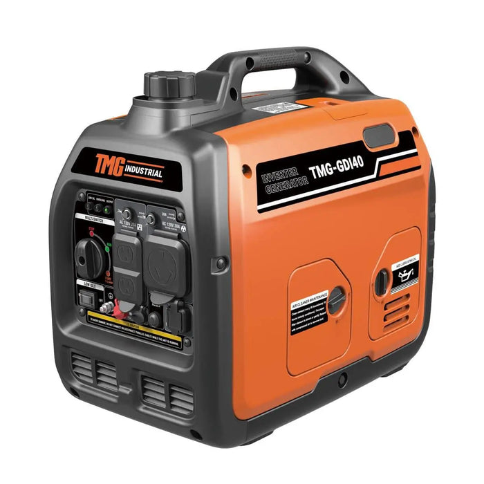 TMG Industrial 4000 Watt Digital Inverter Portable Generator, 3.5hrs 50% Load Run Time, CETL,ETL Certified For Canada/US, EPA Emissions Compliance, TMG-GDI40