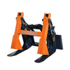 46" Skid Steer Log Grapple Attachment, 36" Claw Opening, 6400 lb Grap Capacity, TMG-SLG72