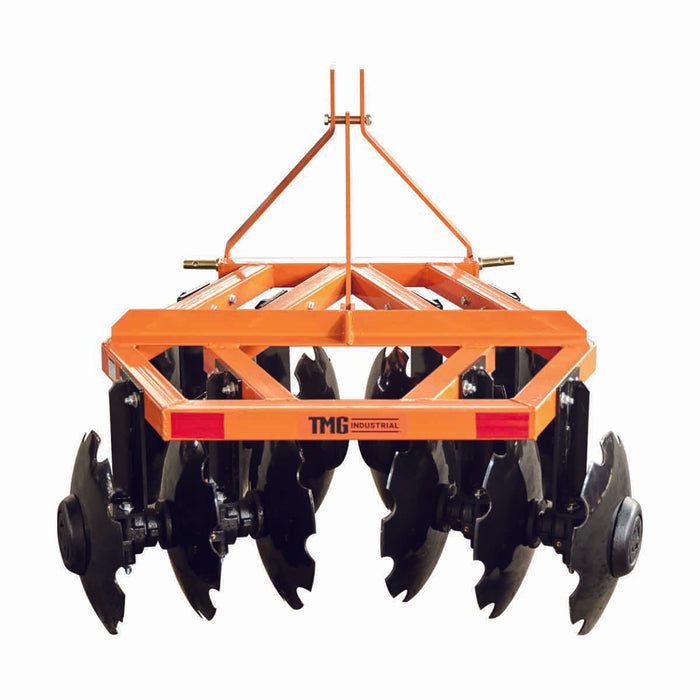 48" Notched Disc Harrow, 3-Point Hitch, Cat 1 Hook-up, 20-30 HP Tractors, TMG-TDH04
