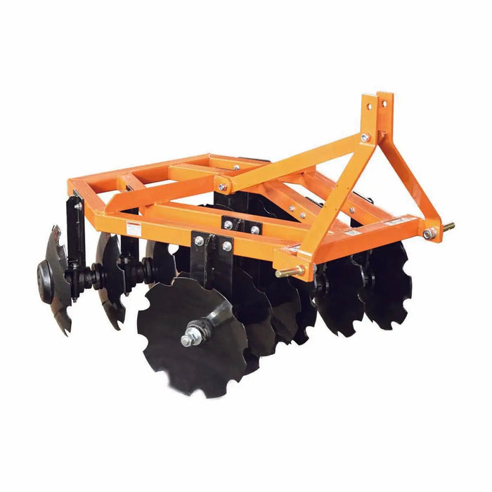 48" Notched Disc Harrow, 3-Point Hitch, Cat 1 Hook-up, 20-30 HP Tractors, TMG-TDH04