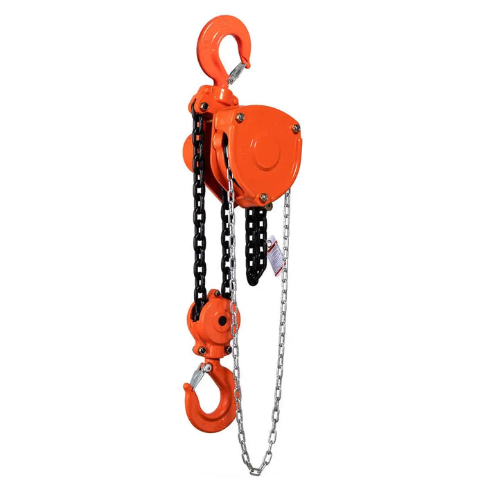 TMG Industrial 5 Ton 20' Lift Chain Hoist, 360° Swivel Hook, ASME B30.16, TMG-AHC5