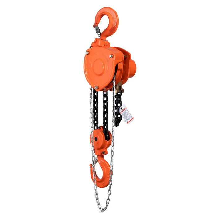 TMG Industrial 5 Ton 20' Lift Chain Hoist, 360° Swivel Hook, ASME B30.16, TMG-AHC5