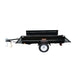 TMG Industrial 5’ x 7’ Single Axle Utility Trailer, 2090 Lb Payload Capacity, Robust Construction, Powder Coated, LED Lights, Compact Size, 2” Coupler, TMG-UT57