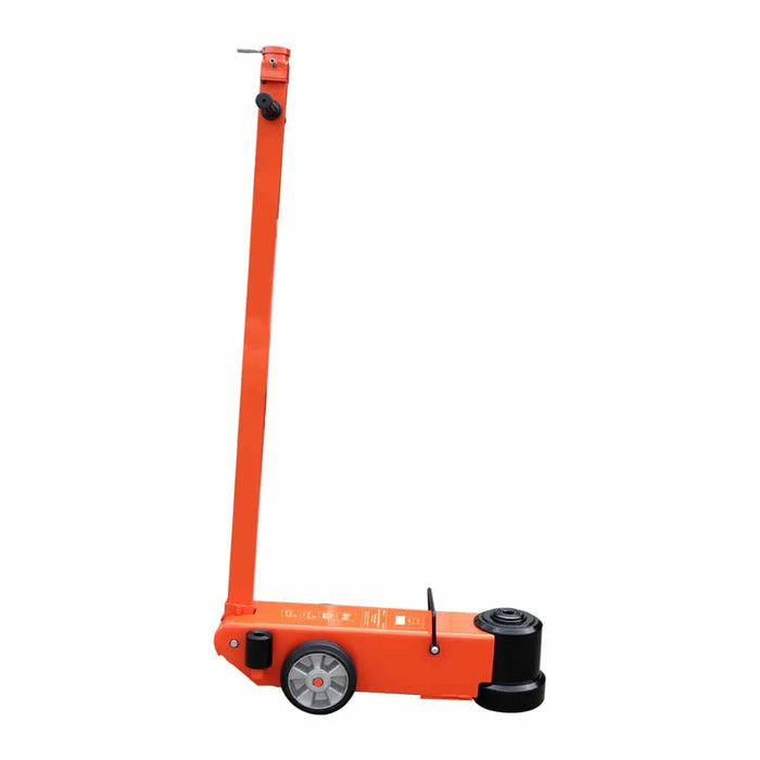 TMG Industrial 50 Ton Air Hydraulic Two Stage Truck Jack, 25 Ton Self-Retracting Ram, Adjustable 90°-180°, TMG-AJT50