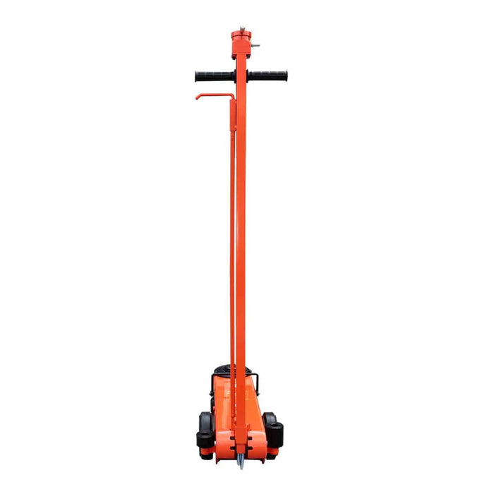 TMG Industrial 50 Ton Air Hydraulic Two Stage Truck Jack, 25 Ton Self-Retracting Ram, Adjustable 90°-180°, TMG-AJT50