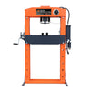 50 Ton Capacity Hydraulic Shop Press, Heavy Duty Pressing, Fully Welded H-Frame, Air & Manual Dual Operation, TMG-SP50