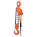 TMG Industrial 6 Ton 5' Lift Lever Chain Hoist, Twin Pawl Brakes, ASME B30.21, TMG-AHL6