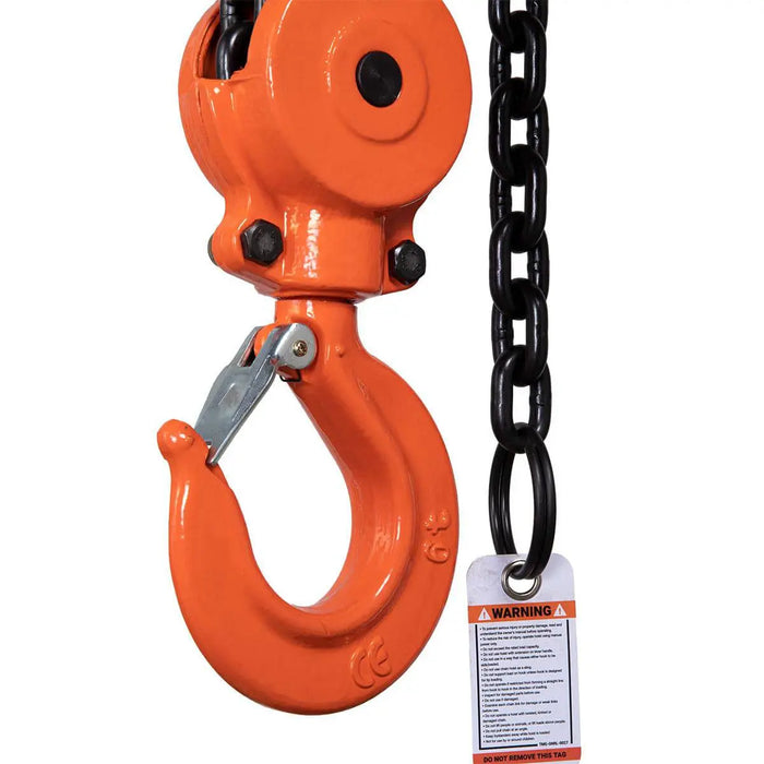 TMG Industrial 6 Ton 5' Lift Lever Chain Hoist, Twin Pawl Brakes, ASME B30.21, TMG-AHL6