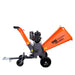TMG Industrial 6" Wood Chipper Powered by Kohler 14 HP Command Pro Series, ATV Tow-Behind, 12'' Reversible Blade, Dual Belt Drive, TMG-GWC6