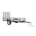 TMG Industrial 6’ x 10’ Single Axle Utility Trailer w/Ramp, 2500 Lb Payload Capacity, Robust Construction, Powder Coated, LED Lights, Spacious Interior, 2” Coupler, TMG-UT610