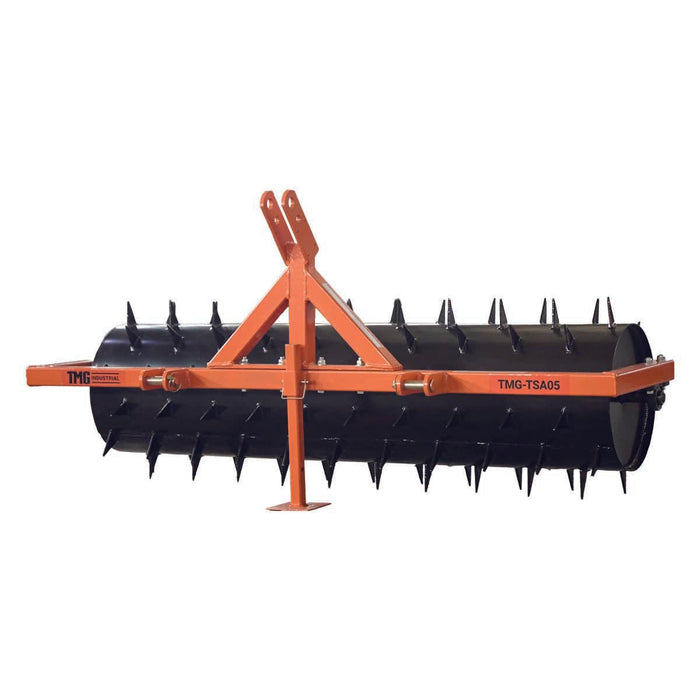 60" 3-Point Drum Spike Aerator, CAT 1 & 2 Hook-Up, 20-50 HP Tractor, TMG-TSA05