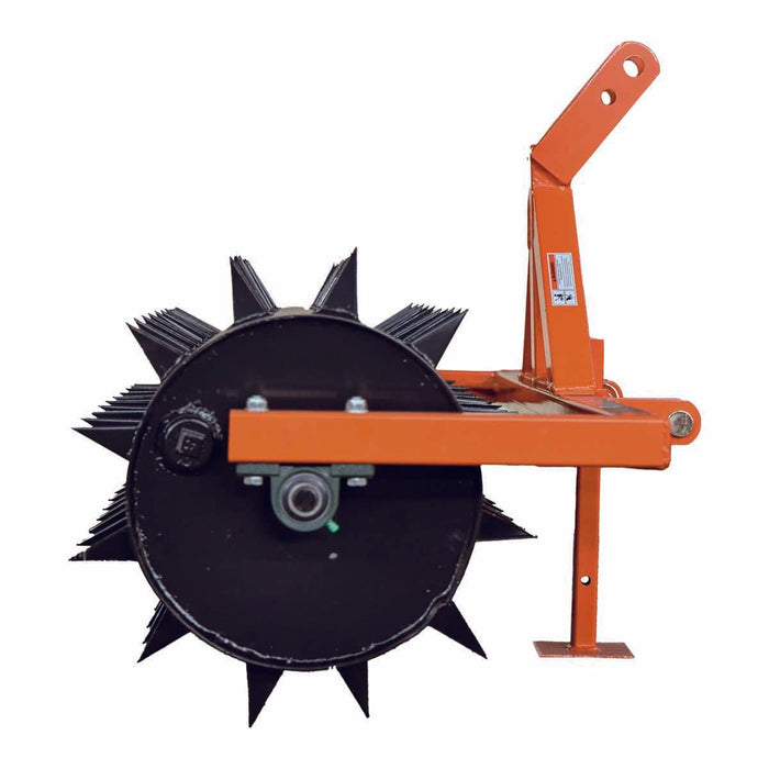 60" 3-Point Drum Spike Aerator, CAT 1 & 2 Hook-Up, 20-50 HP Tractor, TMG-TSA05