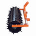 TMG Industrial 60” 3-Point Drum Spike Aerator, CAT 1 & 2 Hook-Up, 20-50 HP Tractor, TMG-TSA05