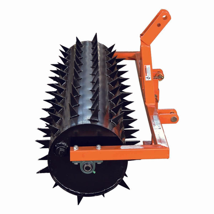 60" 3-Point Drum Spike Aerator, CAT 1 & 2 Hook-Up, 20-50 HP Tractor, TMG-TSA05