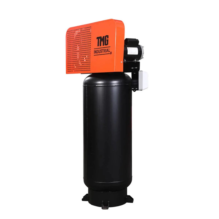 TMG Industrial 60 Gallon 5 HP Stationary Electric Air Compressor, 5 Min Fill Time, 230V Induction Motor, Vertical Tank, TMG-ACE65