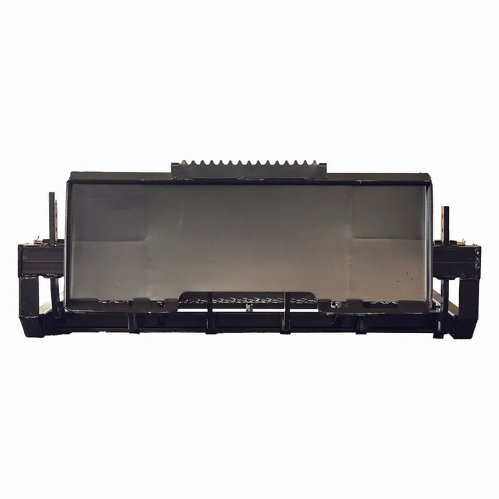 TMG Industrial 60” Skid Steer Land Plane, Adjustable & Reversible Scarifier Teeth, Bolt-On Cutting Blades, Removable Sift Screen, TMG-SLP60