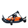 60" Tow-Behind 3-Point Hitch Finish Mower, 20-40 HP Compact Tractor, PTO Drive Shaft Included, TMG-TFN60