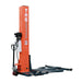 TMG Industrial 6000 LB Portable Single Post Auto Lift, 72'' Lifting Height, Low Profile Jack, CETL certified Pump, TMG-ALSP60