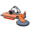 70" Offset Orchard Finishing Weeding Mower w/Swivel-Arm Disc Device, 3-Point Hitch, TMG-TMO70