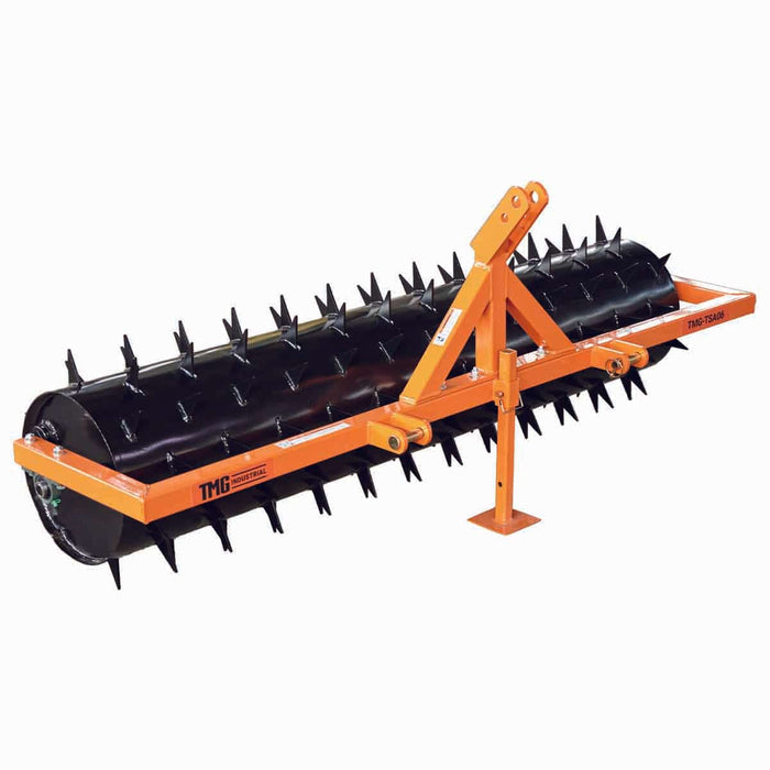 72" 3-Point Drum Spike Aerator, CAT 1 & 2 Hook-Up, 20-50 HP Tractor, TMG-TSA06