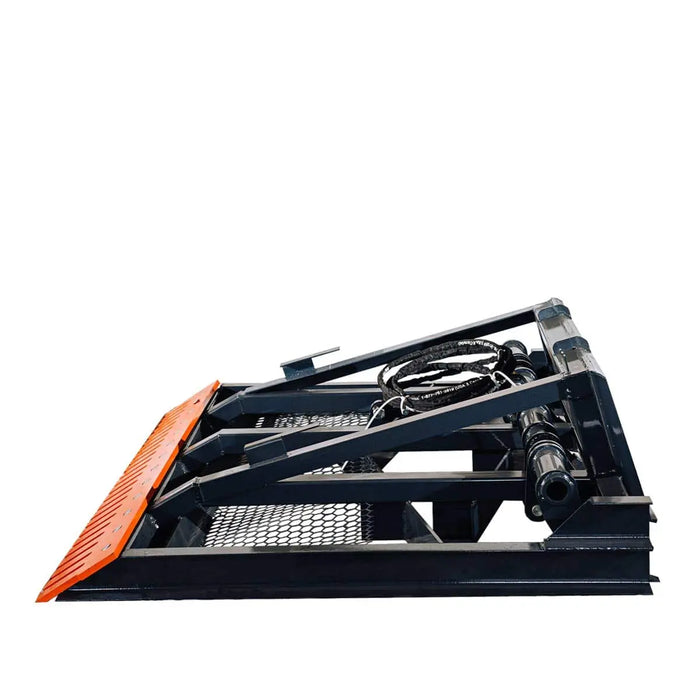 TMG Industrial 72” Skid Steer Hydraulic Land Plane Scarifier, 8 Hydraulic Adjustable Ripper Teeth, Reversible Planer Comb, Grading, Spreading & Leveling, TMG-SLP75