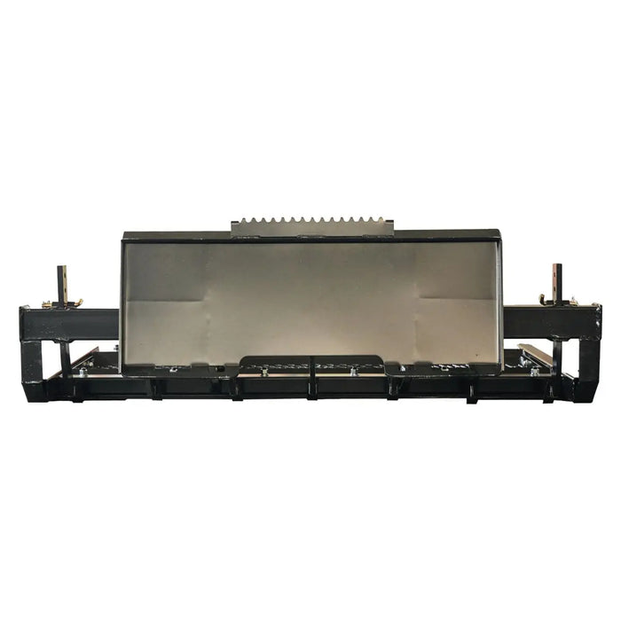 TMG Industrial 72” Skid Steer Land Plane, Adjustable & Reversible Scarifier Teeth, Bolt-On Cutting Blades, Removable Sift Screen, TMG-SLP70