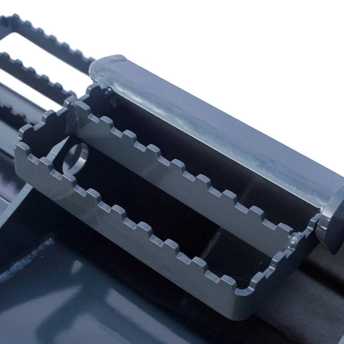 TMG Industrial 72” Skid Steer Rotary Tiller, Bi-Directional, 6” Tilling Depth, Universal Skid Mount, TMG-SRT72