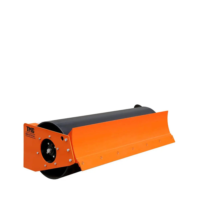 TMG Industrial 72” Skid Steer Vibratory Roller, 24” Smooth Drum, 16-18 GPM, 2320 PSI, Hydraulic Motor Protection, Built-In Motor Lubrication, TMG-SVR72