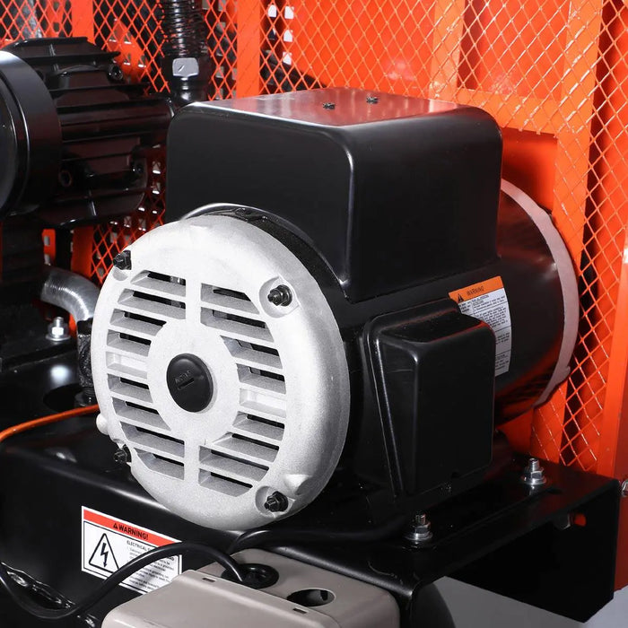 TMG Industrial 80 Gallon 7.5 HP Stationary Electric Air Compressor, 6 Min Fill Time, 230V Induction Motor, Vertical Tank, TMG-ACE85