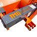 TMG Industrial 84” 3-Point Hitch Snow Blower, 25-90 HP, 24” Diameter Impeller, 360° Snow Chute, CAT 1 & CAT 2 Suspension, TMG-TBS84