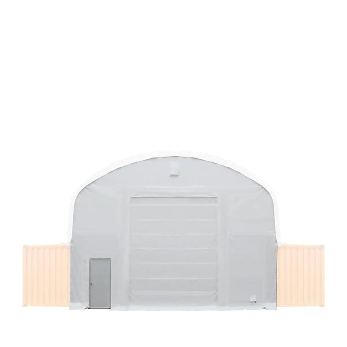 TMG Industrial Front End Wall Kit, Compatible with TMG-DT3020C and DT3040C container shelters installed with the high cube containers (9’6”), TMG-DT30FW9V