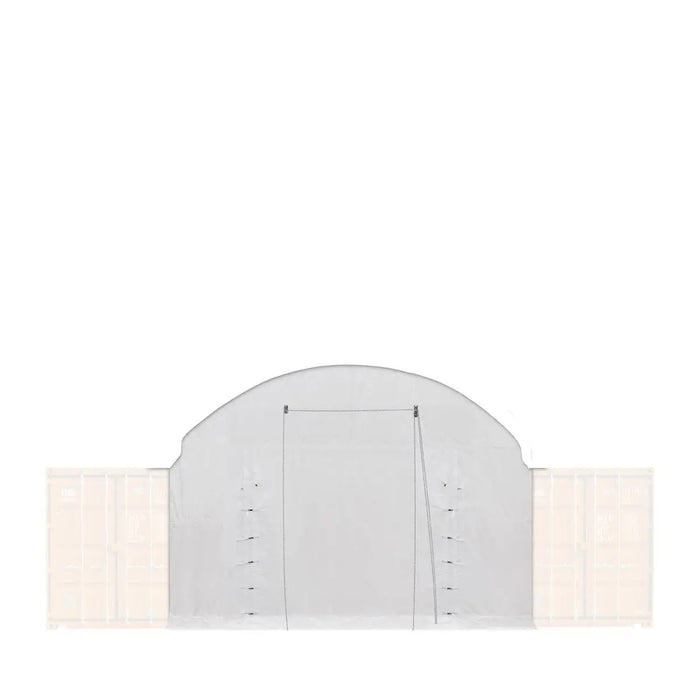 TMG Industrial Front End Wall Kit, Compatible with TMG-ST2041CV and TMG-ST2021CE installed with standard height container (8’6”), TMG-ST20FW8V