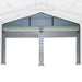 TMG Industrial Metal Shed Carport Add-On Package Kit For TMG-MSC2020F And TMG-MSC2030F , Front Wall w/Roll Up Doors & Back Wall, TMG-MSC20-RD12