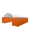 Pro Series 20' x 40' Dual Truss Container Shelter with Heavy Duty 17 oz PVC Cover, TMG-DT2041CV (Previously DT2040CV)
