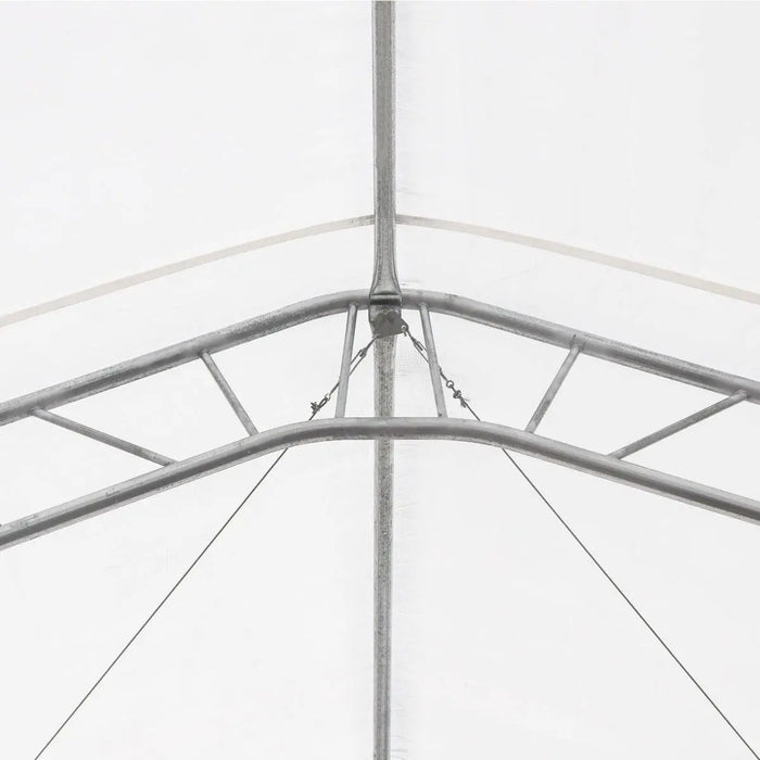 TMG Industrial Pro Series 40' x 80' Dual Truss Storage Shelter with Heavy Duty 21 oz PVC Cover & Drive Through Doors, TMG-DT4081-PRO(Previously TMG-DT4080-PRO)