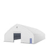 Pro Series 70' x 100' Dual Truss Storage Shelter with Heavy Duty 32 oz PVC Cover & Drive Through Doors, TMG-DT70100-PRO