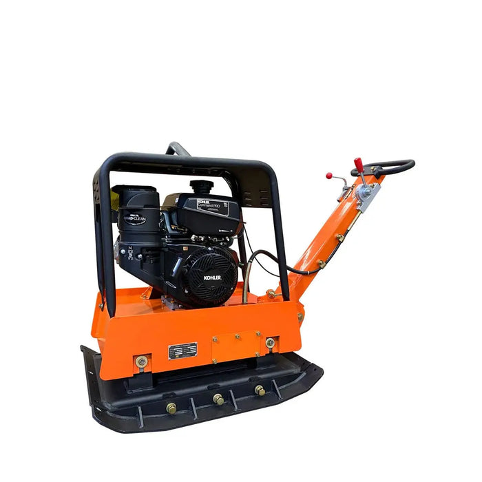 TMG Industrial Reversible Plate Compactor, 8500-lb Compact Capacity, 14 HP CH440 Kohler Command Pro Series Engine, 34” Compaction Depth, TMG-PC330K