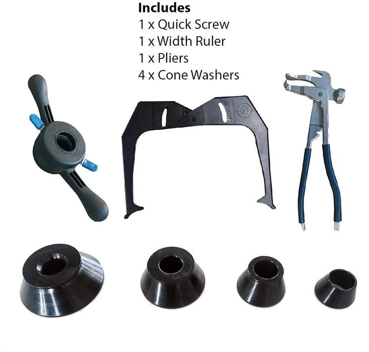 TMG Industrial Self-Calibrating Wheel Balancer with Protection Hood, 10”-24” Rim Diameter, Computerized, +/- 1 g of Accuracy, ALU Balancing Modes, TMG-WB24H
