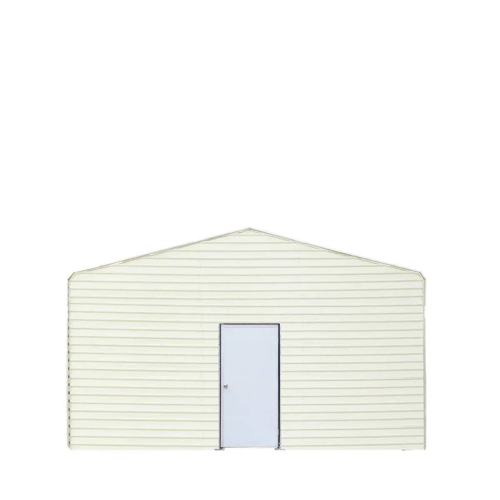 TMG Industrial Steel Carport Add-On Package Kit, Front Wall w/Roll Up Doors & Back Wall, TMG-CP2000-RD110 (Not available for online purchase)