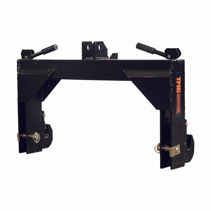 Tractor 3-Point Quick Hitch, 3600 Lb Capacity, CAT 2 Hook-Up, 90 HP Tractor, ASAE Specifications, TMG-TQH03