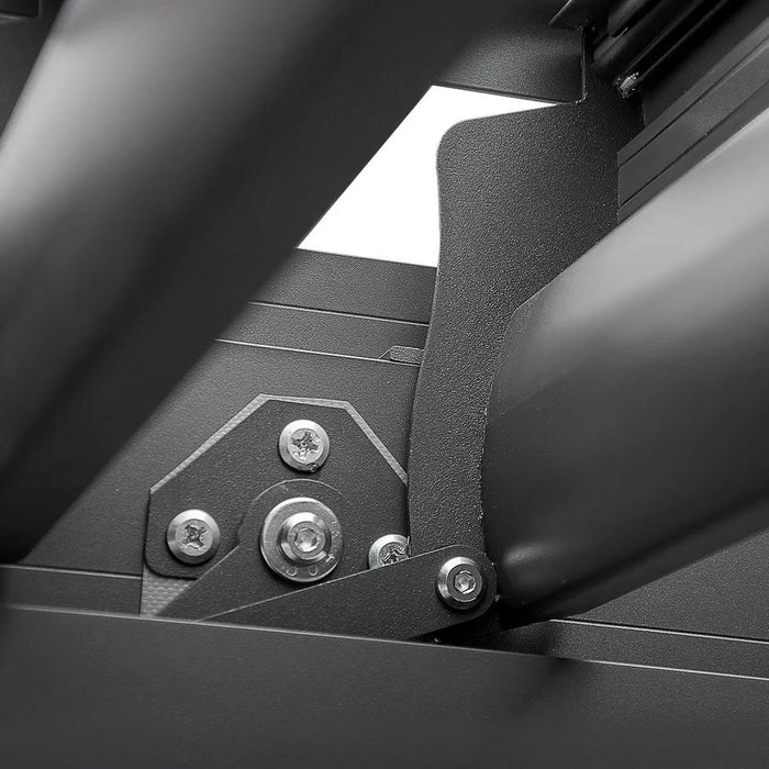 TMG LIVING 10' x 20' Aluminum Motorized Louver Pergola with Side Screens, TMG-LPG21