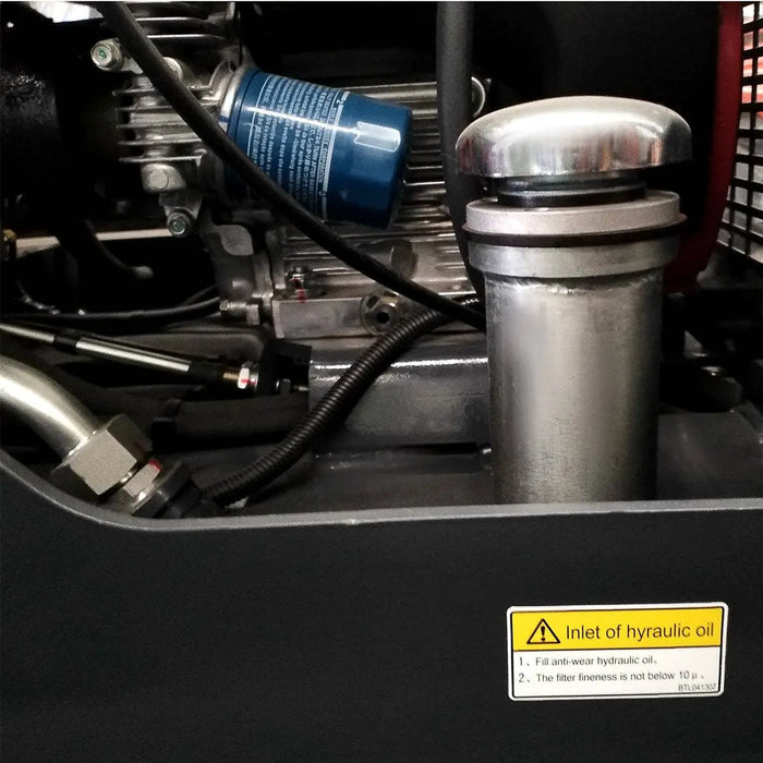 TMG-MVR50 1.5-Ton Ride-On Double Drum Vibratory Roller, 20.7HP Honda GX630 Engine, 22'' Drum, 4950 lb Compaction Force