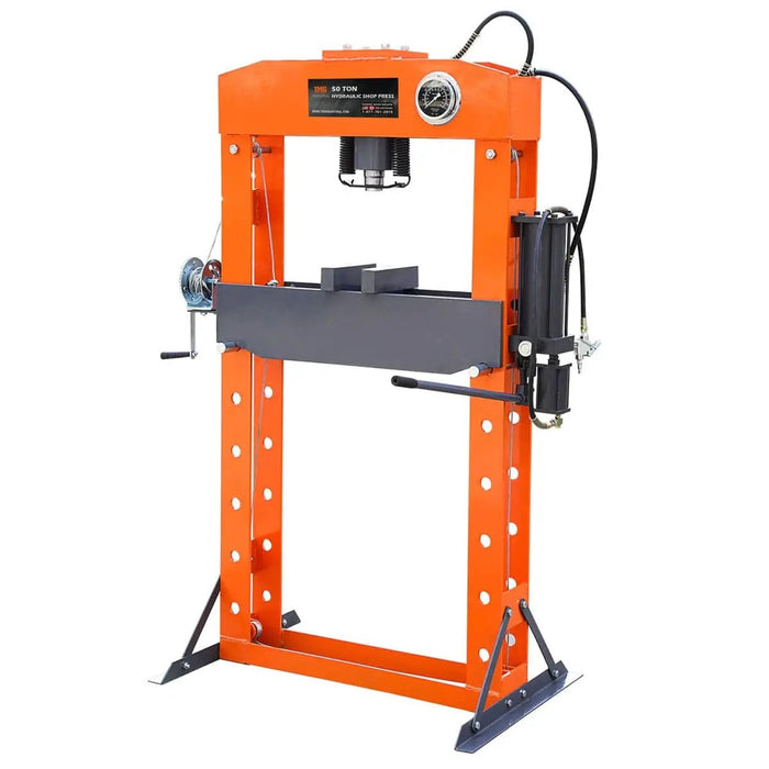 Tmg Sp Layout 50 Ton Hydraulic Shop Press, Air & Manual Dual Operation, -SP50 - – TMG ...